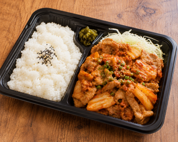 豚キムチ弁当(肉小盛) / Pork Kimchi Bento (Small)