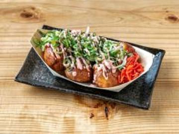 明太マヨねぎたこ焼き