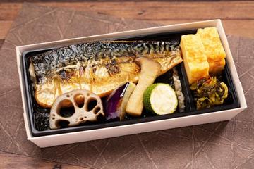 さば塩炙り 玄米のり弁当