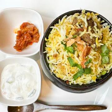 マトンビリヤニセット Mutton Biriyani Set