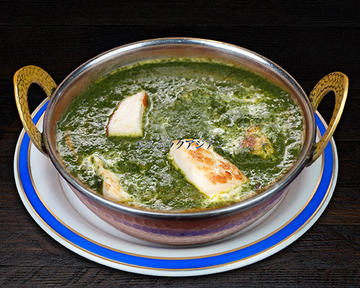 サグパニールカレー Spinach Paneer Curry