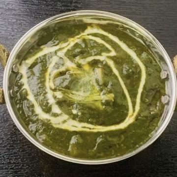 【当店人気No.3】サグチキンカレー Chicken sag curry