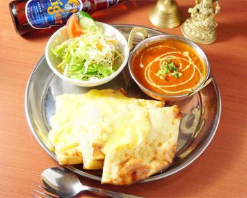 ミニチーズナンランチ Mini Cheese Naan Lunch