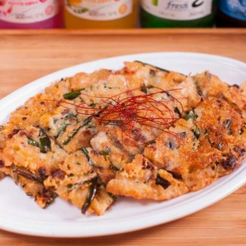 海鮮チヂミ Seafood Korean Pancake