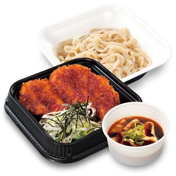 鶏たれかつうどん弁当