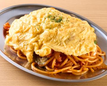 オム&ナポリタン Omelette Napolitan