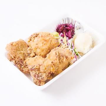 からあげ弁当4個(モモ+ムネ)入