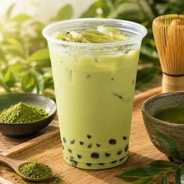 抹茶タピオカミルクティー