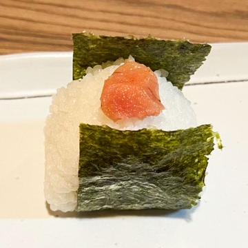 明太子おにぎり2個