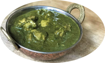 ほうれん草チキンカレー