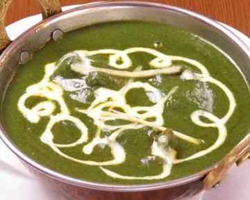 パニールパラクカレー PANNER PALAK CURRY