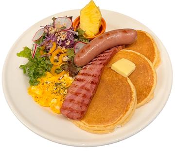 ソーセーシ＆ヘーコンハンケーキヘーコンハンケーキ