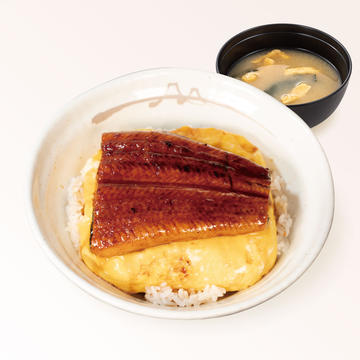 ふわたまうな丼(味噌汁付)