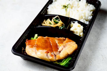 林SPFポークのステーキ弁当