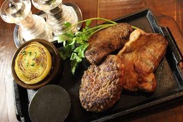 トリプル弁当BUTA(岩中豚の塩麹グリル150g＆和牛ハンバーグ150g＆和牛ステーキ100g)