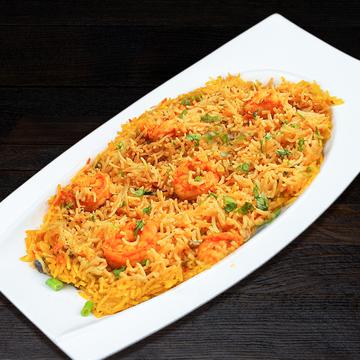 プラウンビリヤニ Prawn Biryani