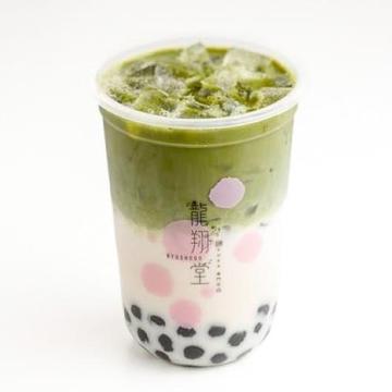 タピオカ抹茶ミルクティーTapioca Matcha Milk (タピオカ 入っています)