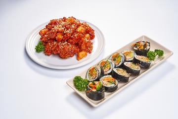 チキンMサイズ＆キンパセット/Chicken＆Gimbap Set
