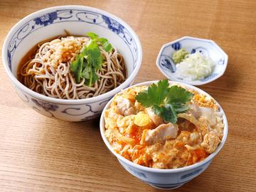 たぬきそば【冷・温】と親子丼〔小〕セット