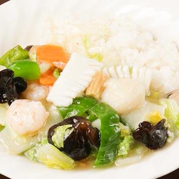 海鮮丼 (海盖)Seafood Rice Bowl