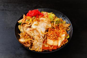 豚入りキムチ焼きそば(ソース)