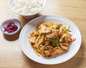 豚キムチ定食 Pork ＆ Kimchi Set Meal