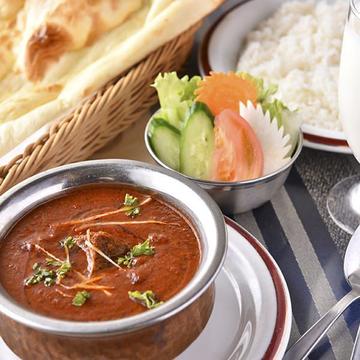 マトンカレーセット Mutton chicken Curry BENTOU