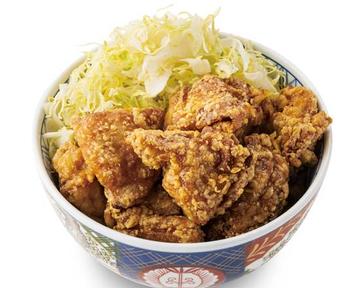 元祖から揚げ丼〈大盛〉Original Fried Chicken Bowl Large