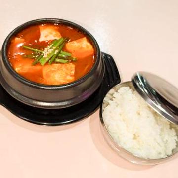 キムチチゲ ライス付き