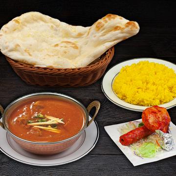 タンドリーチキンカレーセットTandoori Chicken Curry Set