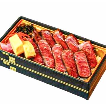 神戸牛ステーキ重(赤身80g)