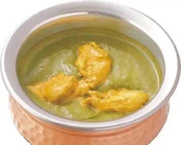 ほうれん草チキンカレー/Spinach Chicken Curry