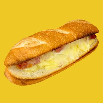 バゲットサンド(ハム＆チーズ)