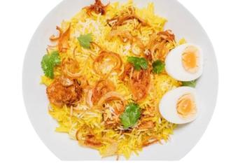 チキンビリヤニ Chicken biryani