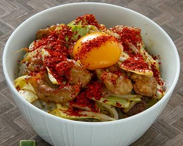 ホルモン韓国焼丼