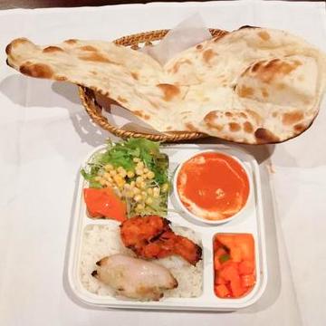 【5】タンドリーチキン＆マライカバブ弁当/Bento of Tandoori Chicken ＆ malai kabab