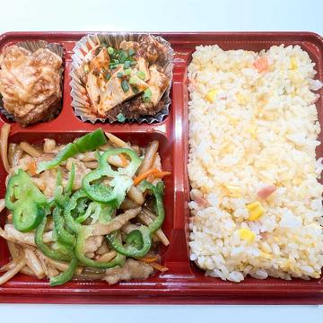 青椒肉絲弁当:青椒肉便当