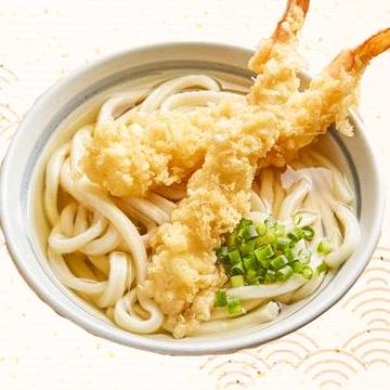 海老天うどん