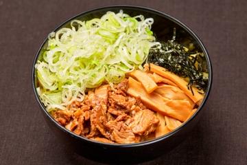 ネギ盛り油そば
