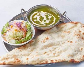 ほうれん草 マッシュルーム カレーセット Sag Mushroom Curry Set