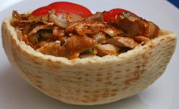 チキンケバブサンドChicken kebab sand