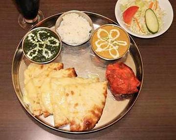 チーズナンセット。Cheese nan set