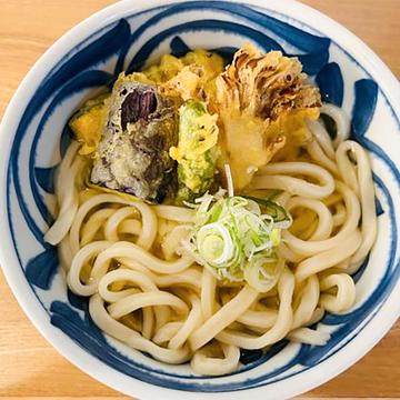 野菜天うどん