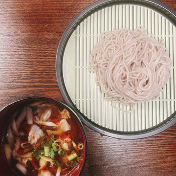 辛肉汁つけ蕎麦