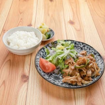 豚生姜焼き定食