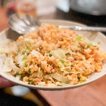 鮭レタス炒飯