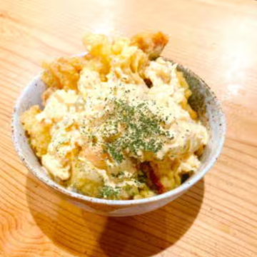 鶏天丼【タルタルソース】 ご飯大盛り無料！