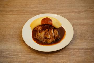 オムライス・チキンロースト