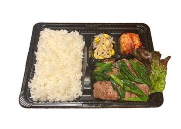 ニラレバ弁当