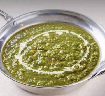 キーマほうれん草カレー Keema Saag Curry